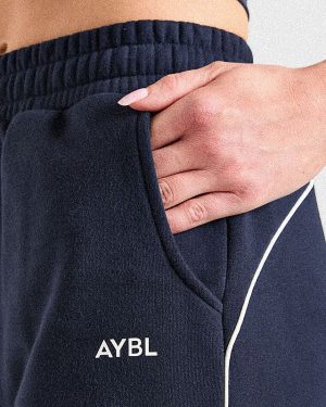 Form Straight Leg Joggers - Muted Navy: The Ultimate Athleisure Essential