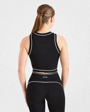 Form Tank Top - Black: The Ultimate Sculpting Activewear Essential