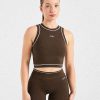 Form Tank Top - Coffee Bean: The Ultimate Sculpting Activewear Essential