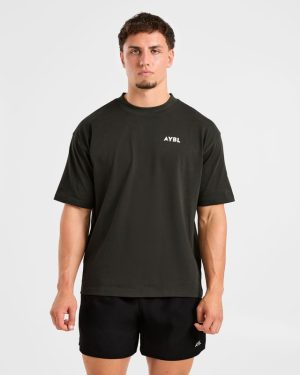 Future Fitness Oversized T Shirt - Charcoal/Mauve: The Ultimate Comfort Upgrade