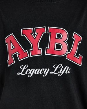 Legacy Lifts Oversized T-Shirt - Black: The Ultimate Blend of Comfort and Style