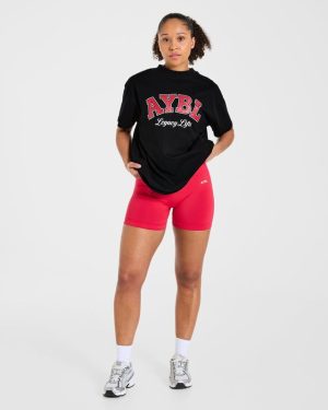 Legacy Lifts Oversized T-Shirt - Black: The Ultimate Blend of Comfort and Style