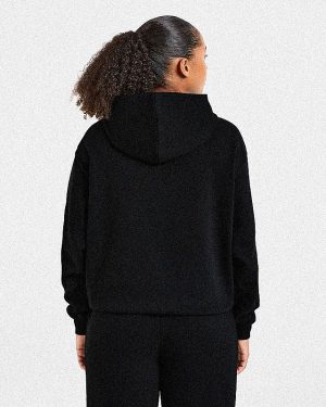 Lifestyle Oversized Hoodie - Black: The Ultimate Comfort Essential