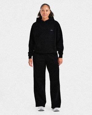 Lifestyle Oversized Hoodie - Black: The Ultimate Comfort Essential