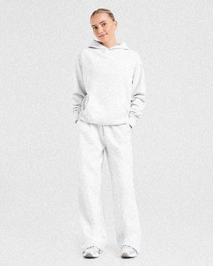 Lifestyle Oversized Hoodie - Heather Grey: The Ultimate Comfort Staple