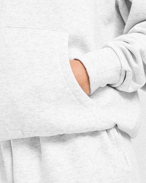 Lifestyle Oversized Hoodie - Heather Grey: The Ultimate Comfort Staple