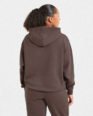 Lifestyle Oversized Hoodie - Umber Brown: The Ultimate Comfort & Style Solution