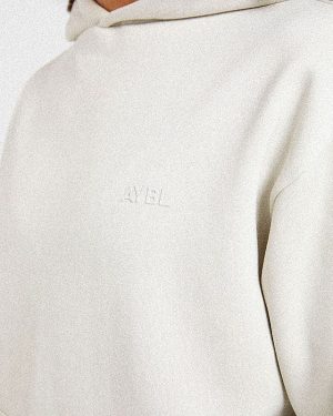 Lifestyle Oversized Hoodie - Off White: The Ultimate Comfort & Style Statement