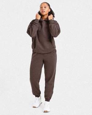 Lifestyle Oversized Hoodie - Umber Brown: The Ultimate Comfort & Style Solution