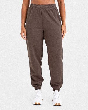 Lifestyle Oversized Joggers - Umber Brown: The Ultimate Comfort Solution