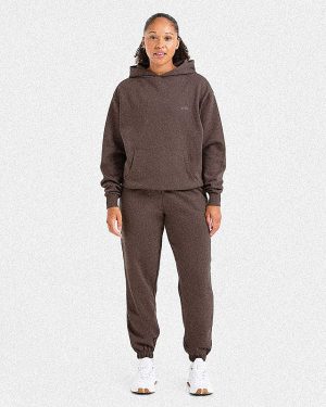 Lifestyle Oversized Joggers - Umber Brown: The Ultimate Comfort Solution