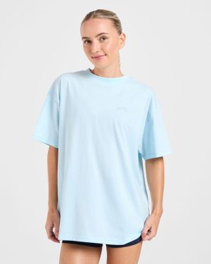 Lift Graphic Oversized T Shirt - Baby Blue: The Ultimate Comfort & Style Guide