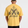 Lift Heavy Oversized T Shirt - Vintage Yellow: The Ultimate Comfort & Style Guide