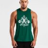 Lift Heavy Tank - Forest Green: The Ultimate Loose Fit Essential
