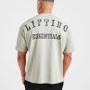 Lifting Essentials Oversized T Shirt - Stone Sage: The Ultimate Comfort & Style Guide
