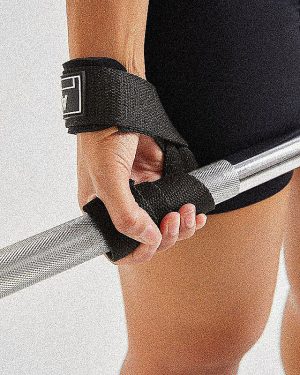 Professional Lifting Straps - Black