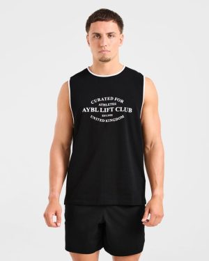 Lifting Tank - Black: The Ultimate Cotton Performance Top