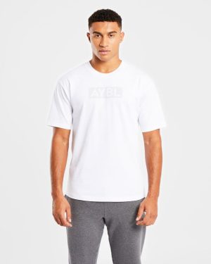 Core T Shirt - White: The Ultimate Everyday Essential