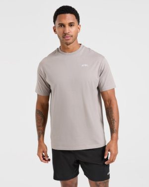 Essential T Shirt - Fog: The Ultimate Everyday Cotton Staple