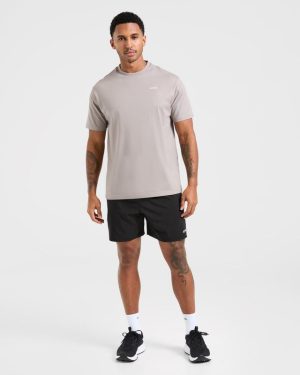 Essential T Shirt - Fog: The Ultimate Everyday Cotton Staple
