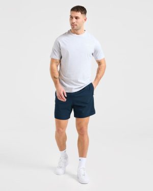 Essential T Shirt - Light Grey Marl: The Ultimate Everyday Staple
