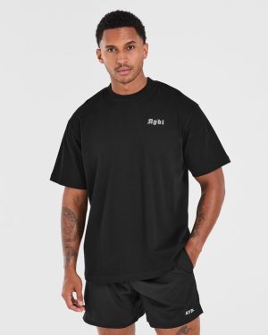 Mind of Steel Oversized T-Shirt - Black: The Ultimate Comfort & Style Statement