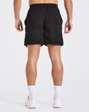 Motion Shorts - Black: The Ultimate Hybrid Athlete Essential