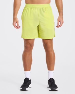 Motion Shorts - Lime Green: The Ultimate Hybrid Athlete Gear