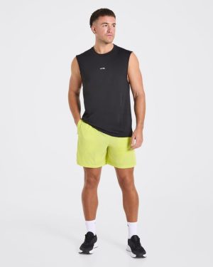 Motion Shorts - Lime Green: The Ultimate Hybrid Athlete Gear
