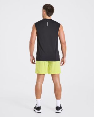 Motion Shorts - Lime Green: The Ultimate Hybrid Athlete Gear