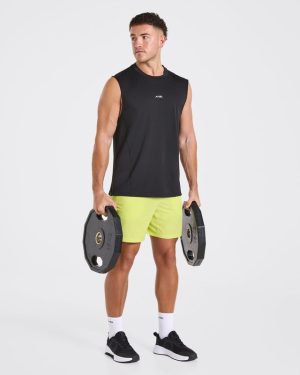 Motion Shorts - Lime Green: The Ultimate Hybrid Athlete Gear