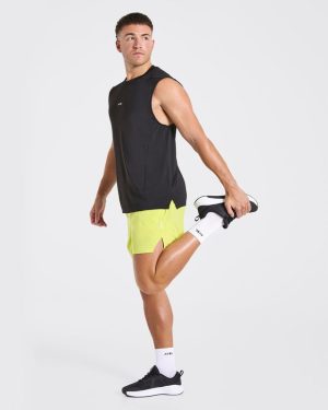 Motion Shorts - Lime Green: The Ultimate Hybrid Athlete Gear