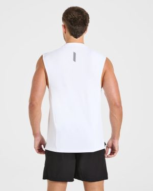 Motion Tank - White: The Ultimate Hybrid Athlete Essential
