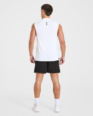 Motion Tank - White: The Ultimate Hybrid Athlete Essential