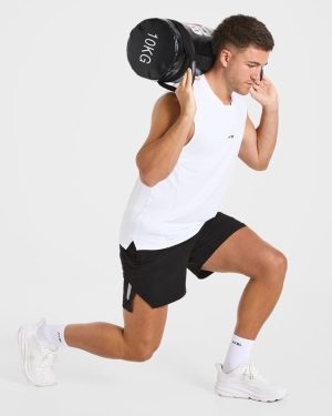 Motion Tank - White: The Ultimate Hybrid Athlete Essential