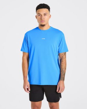 Motion T Shirt - Spring Cobalt: The Ultimate Hybrid Athlete Tee