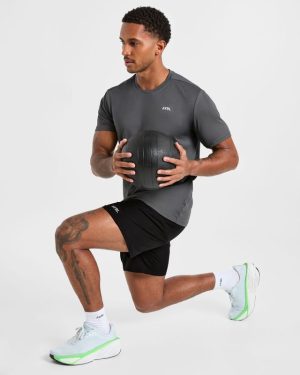 Origin T Shirt - Charcoal: The Ultimate Performance Essential