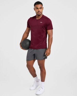 Origin T Shirt - Merlot Red: The Ultimate Performance Essential