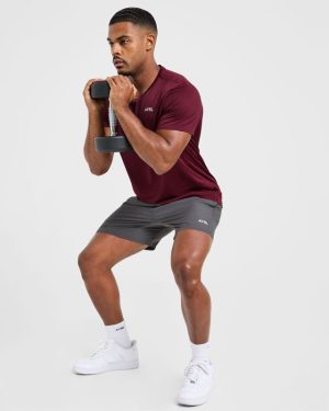 Origin T Shirt - Merlot Red: The Ultimate Performance Essential