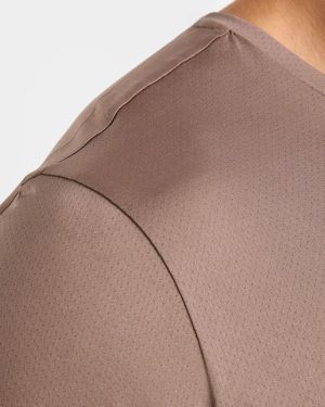 Origin T Shirt - Mocha Brown: The Ultimate Performance Essential