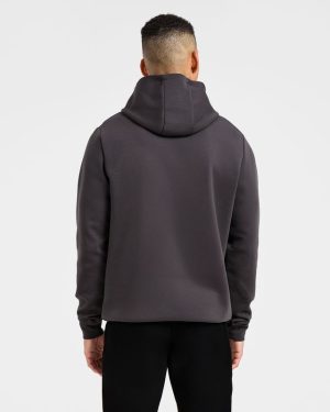 Performance Hoodie - Charcoal: The Ultimate Golf Companion