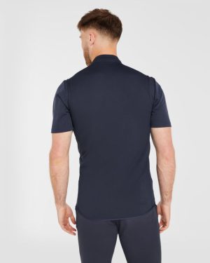 Performance Hybrid Gilet - Navy: The Ultimate Golf Layering Solution
