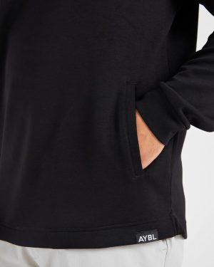 Performance Lightweight Hoodie - Black: The Ultimate Versatile Essential