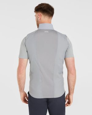 Performance Padded Gilet - Grey: The Ultimate Golf Layering Essential