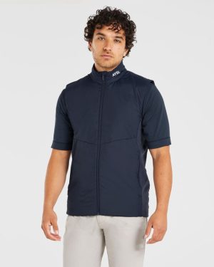 Performance Padded Gilet - Navy: The Ultimate Golf Layering Essential
