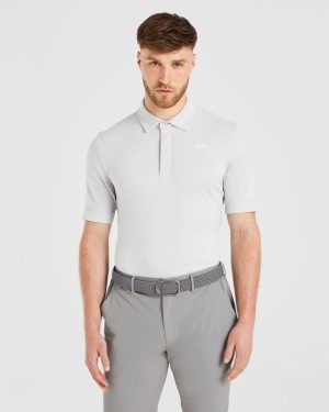Performance Seamless Polo Shirt - Grey: The Ultimate Golf Essential