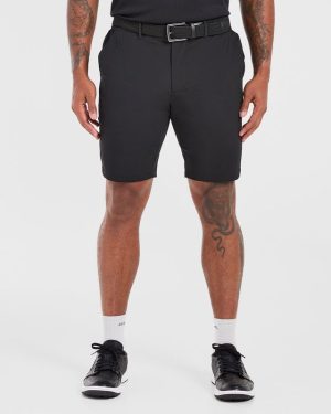 Elite Performance Golf Shorts - Black