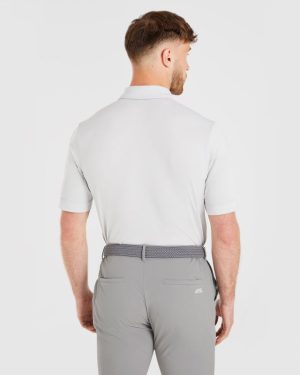 Performance Seamless Polo Shirt - Grey: The Ultimate Golf Essential