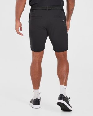 Elite Performance Golf Shorts - Black