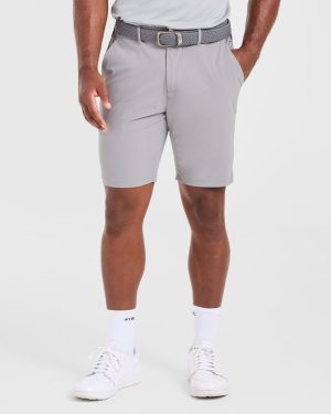 Performance Golf Shorts - Grey | Ultimate Mobility & Style
